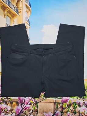 Lululemon Athletica Dark Gray Chino Pants Size 36x28
